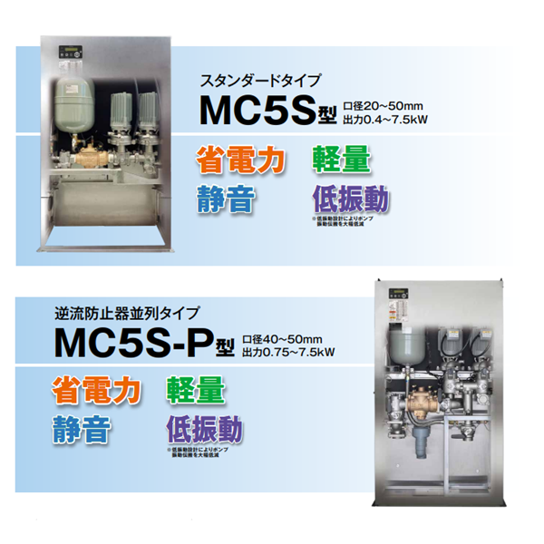 TERAL泰拉爾直連供水增壓泵MC5S-2020-0.75D-B(-R)