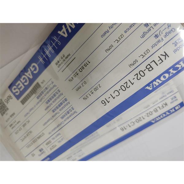 日本原裝進(jìn)口KYOWA應(yīng)變片KFGS-3-350-D17-23 L5M2R