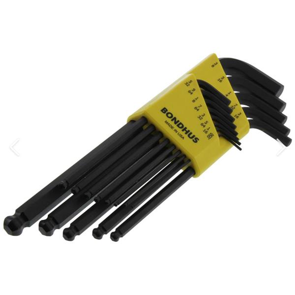 美國Bondhus波頭六角端L型扳手HLX6MSG