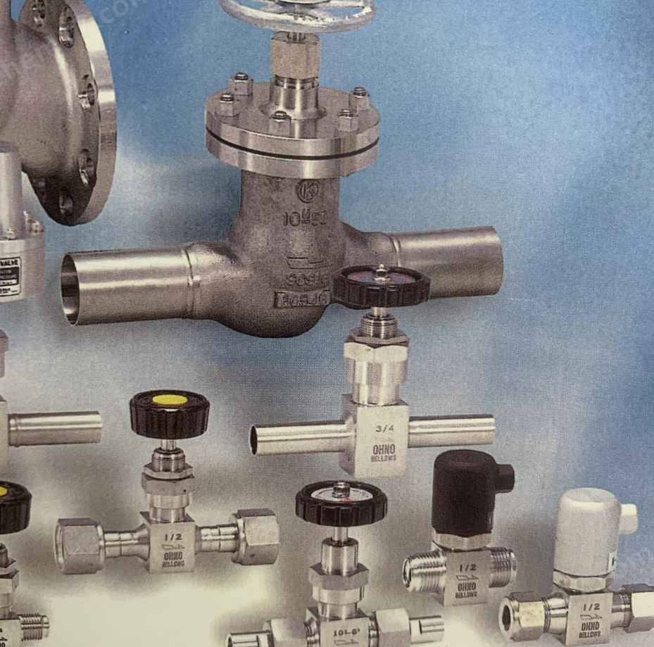 大野貝洛OHNO BELLOWS高壓手動閥門DE-08-BG-316L-EP