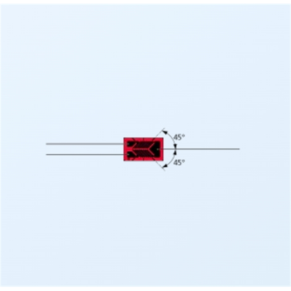 日本KYOWA共和通用箔式應變片KFGS 350Ω3軸重疊配置KFGS-1-350-D17