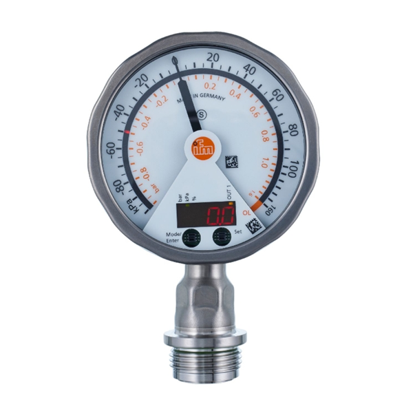 德國IFM易福門帶模擬顯示屏的齊平式壓力傳感器PG2739 PG-1-1BREA01-MFRKG/US/ /P