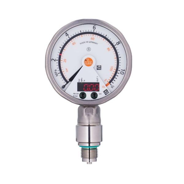德國IFM易福門帶模擬顯示屏的齊平式壓力傳感器PG2739 PG-1-1BREA01-MFRKG/US/ /P
