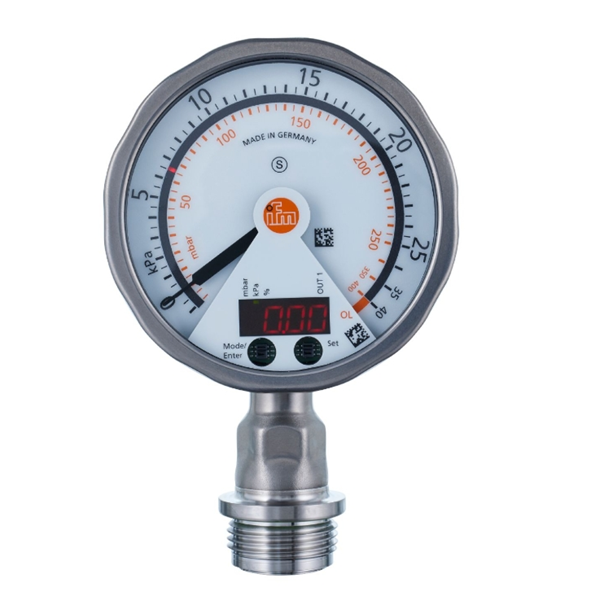 德國IFM易福門帶模擬顯示屏的齊平式壓力傳感器PG2739 PG-1-1BREA01-MFRKG/US/ /P