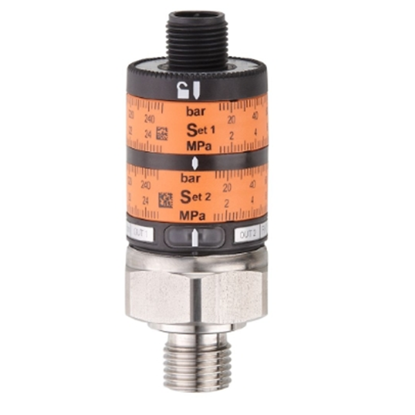 德國IFM易福門帶直觀開關點設定的壓力傳感器PK5523 PK-025-SFG14-PSPKG/US/ /W