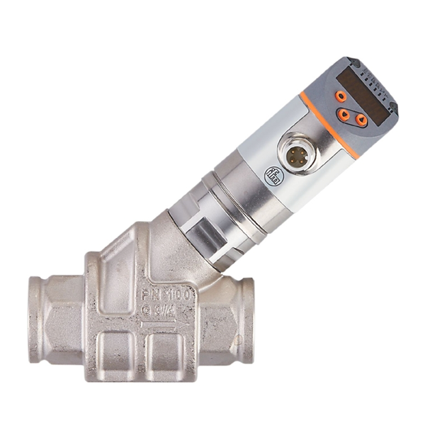 德國IFM易福門帶止回閥及顯示屏的流量計SB9233