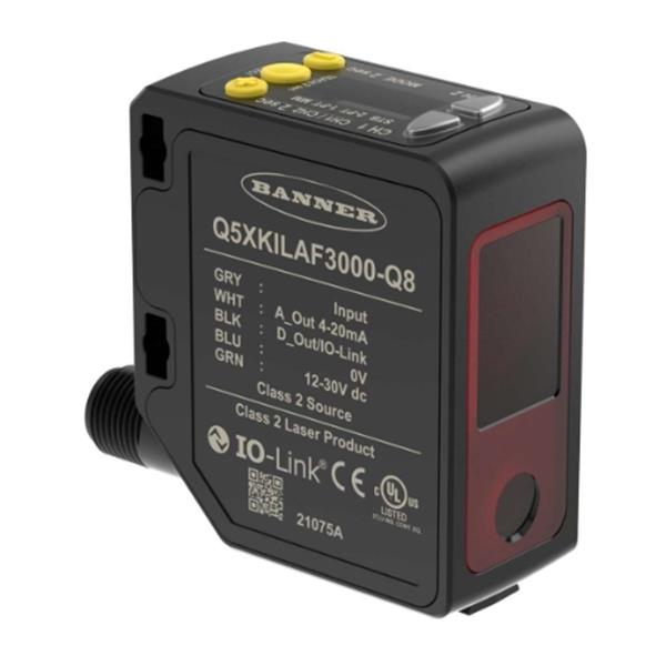 BANNER邦納美國(guó)Q5X 系列光電傳感器Q5XKULAF3000-Q8