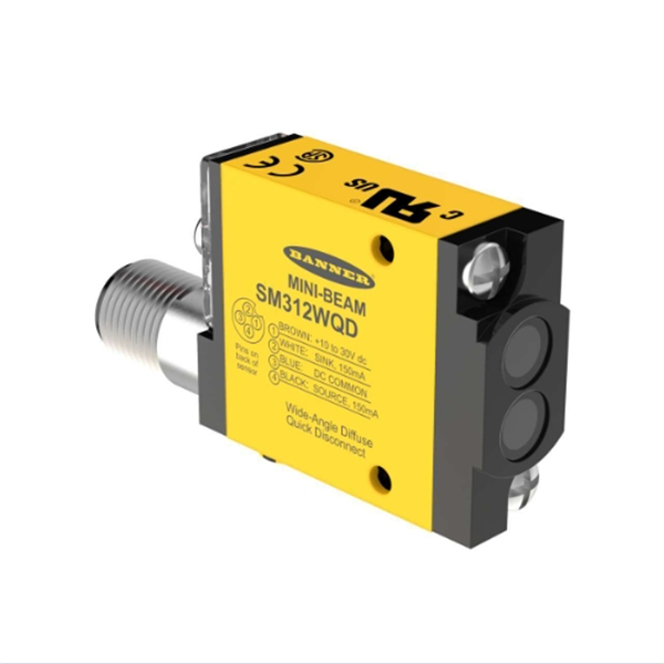 BANNER邦納美國MINI-BEAM系列光電傳感器 SM312WMHS