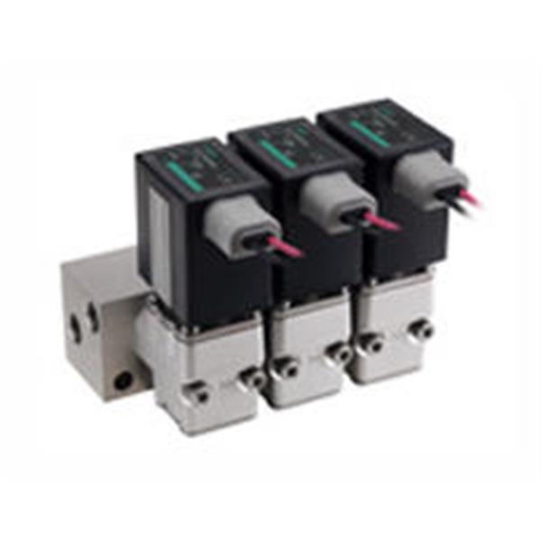 CKD喜開理多種流體直動式3通電磁閥集成閥FFGM-3108BS02A3A1