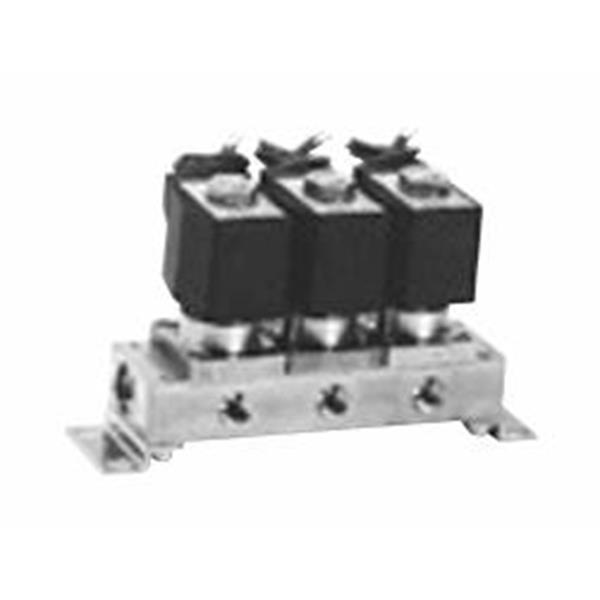 CKD喜開理多種流體直動式2通電磁集成閥GAB412-1-0-AC100V