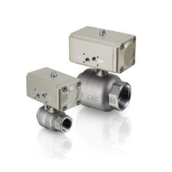 CKD喜開理氣控式球閥2?3通CHB-X2-15-OB-AC100V