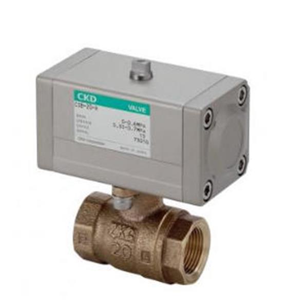 CKD喜開理蒸氣用氣控式球閥2通閥（緊湊型旋轉閥)CSB-R1-32-W